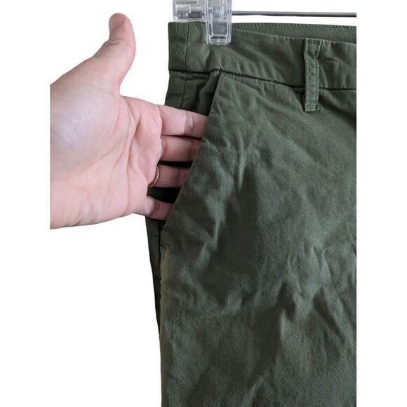 Frank & Eileen pants size 00 Italian Chino twill Sage quiet luxury‎ capsule - Picture 7 of 8